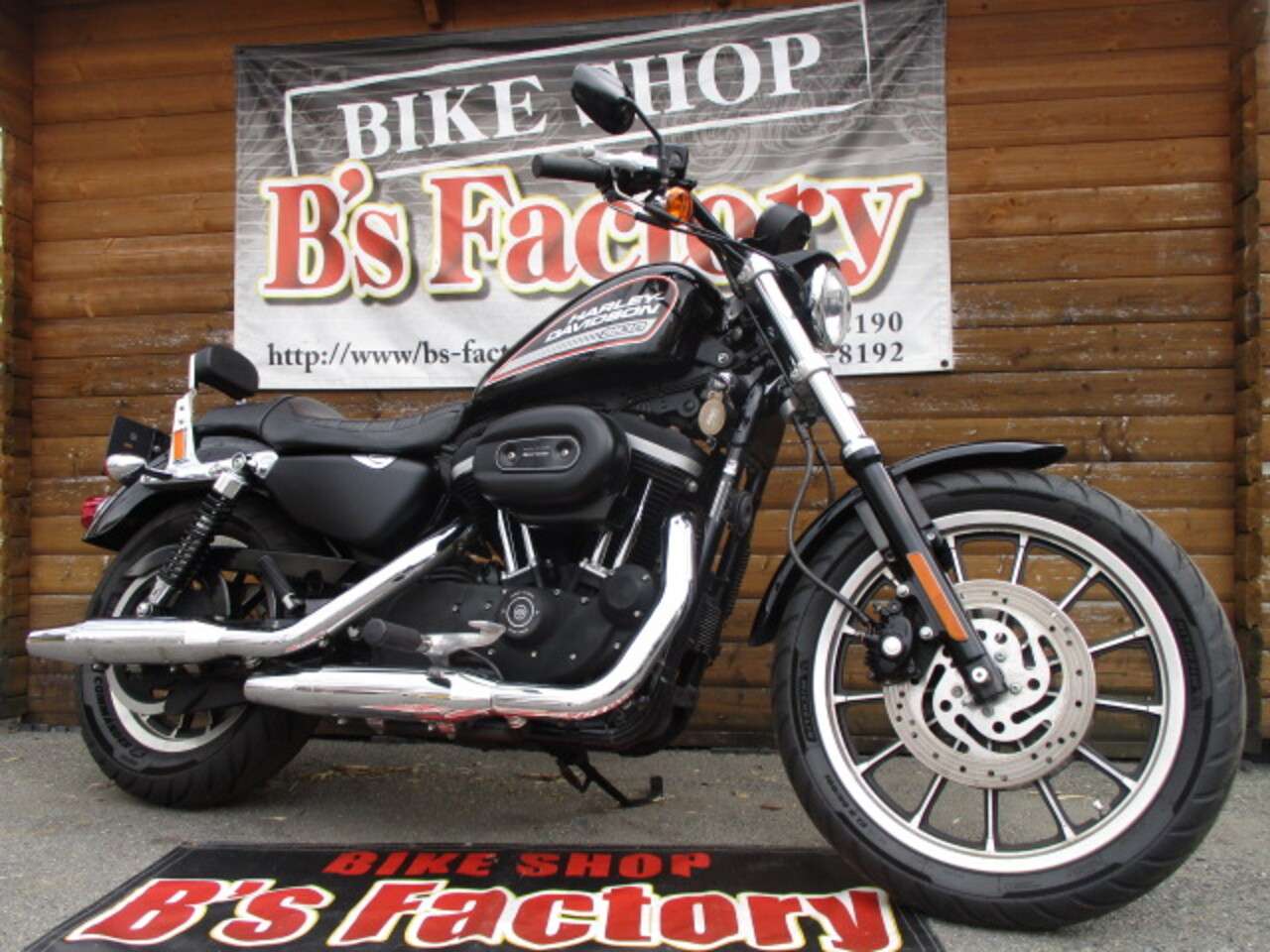 定番 ハーレーダビッドソン スポーツスター ダンデム用純正バック 